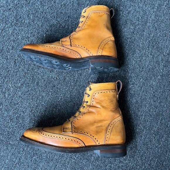 Allen Edmonds Walnut Dalton boot 5D - Picture 3 of 6